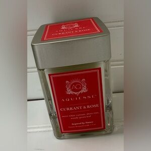 Aquiesse CURRANT & ROSE Candle 5 oz, 45 Hours NEW